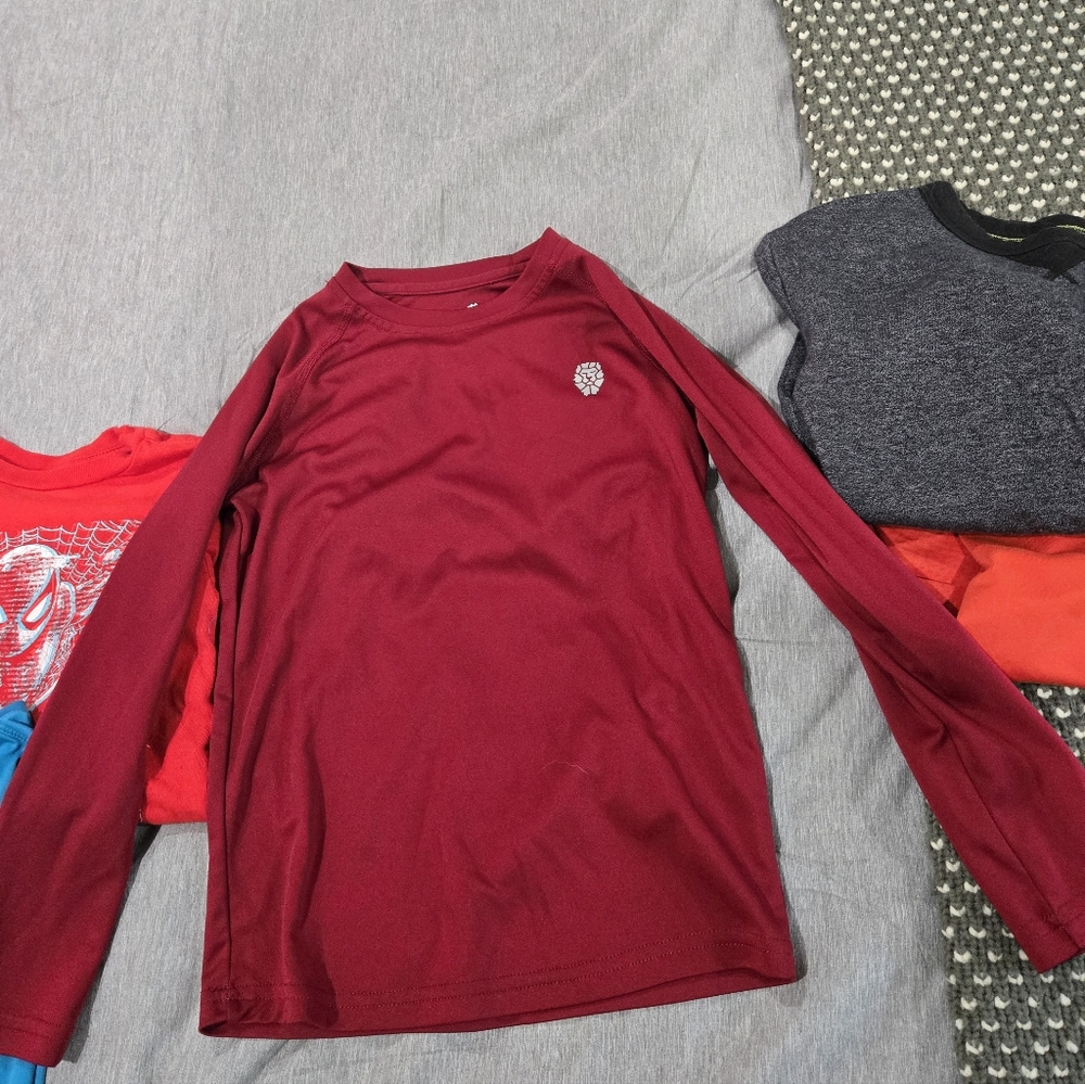 Boys Long Sleeve Shirt Bundle Size 6 /7 - Picture 5 of 7